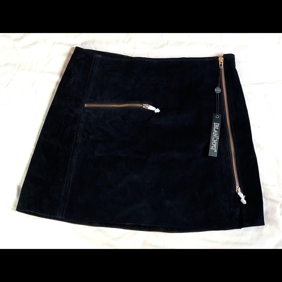 Blanknyc suede leather skirt - Picture 2 of 5